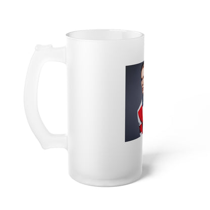 Frosted Glass Beer Mug