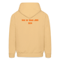 Men's Hoodie - light yellow