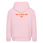 Men's Hoodie - pale pink