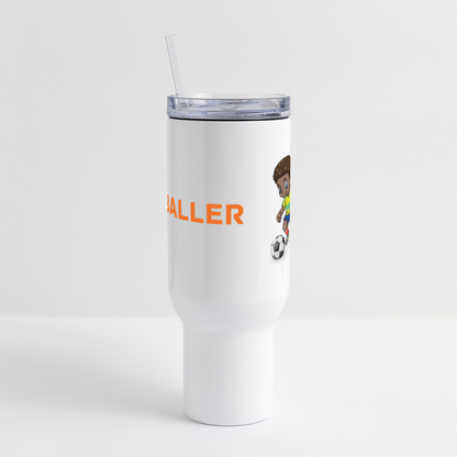 40 oz Travel Tumbler - white