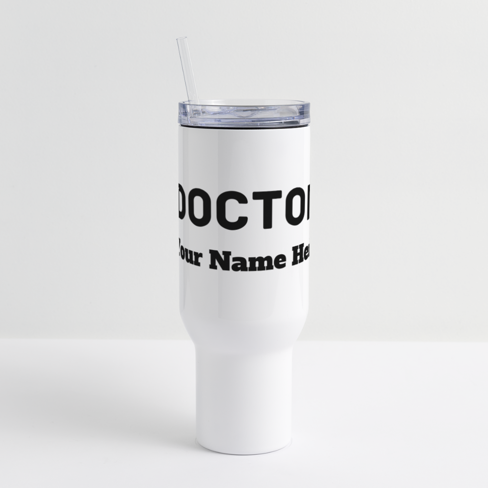 40 oz Travel Tumbler - white