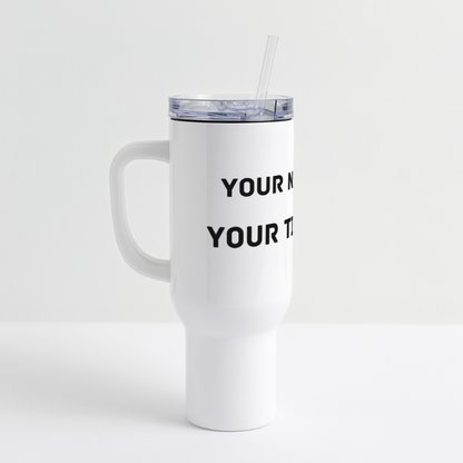 40 oz Travel Tumbler - white